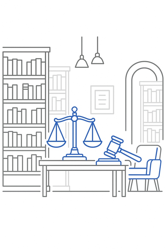 Books and documents on high-profile white collar cases